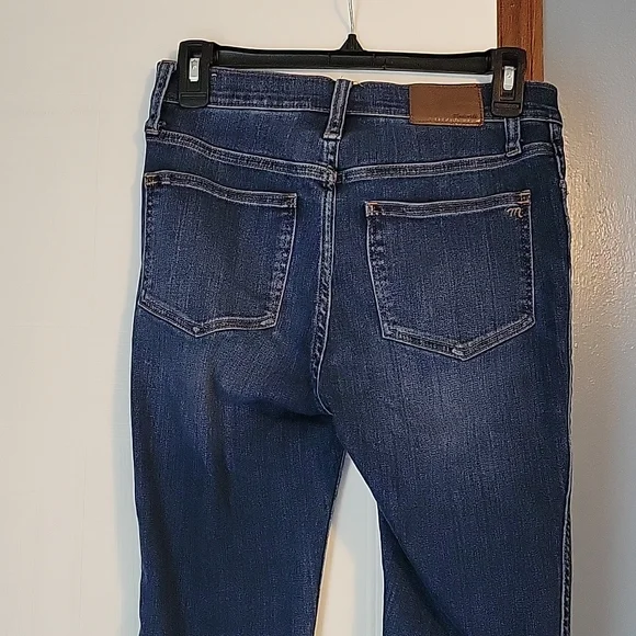 🌻 Madewell Women's 10" High-rise Skinny Jeans Size 26P - Picture 5 of 9